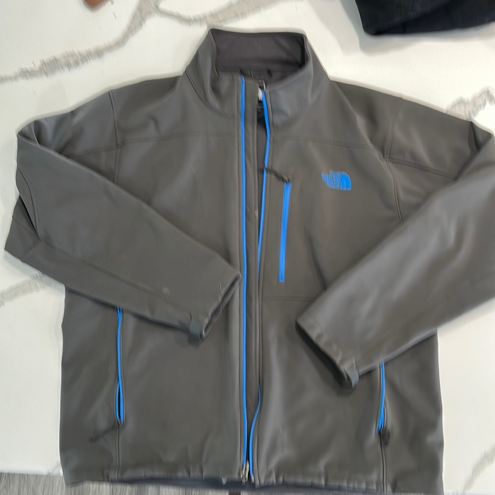 NorthFace Shell - Men’s XL - Gray
